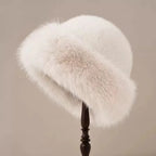 Women's Plush Faux Hat