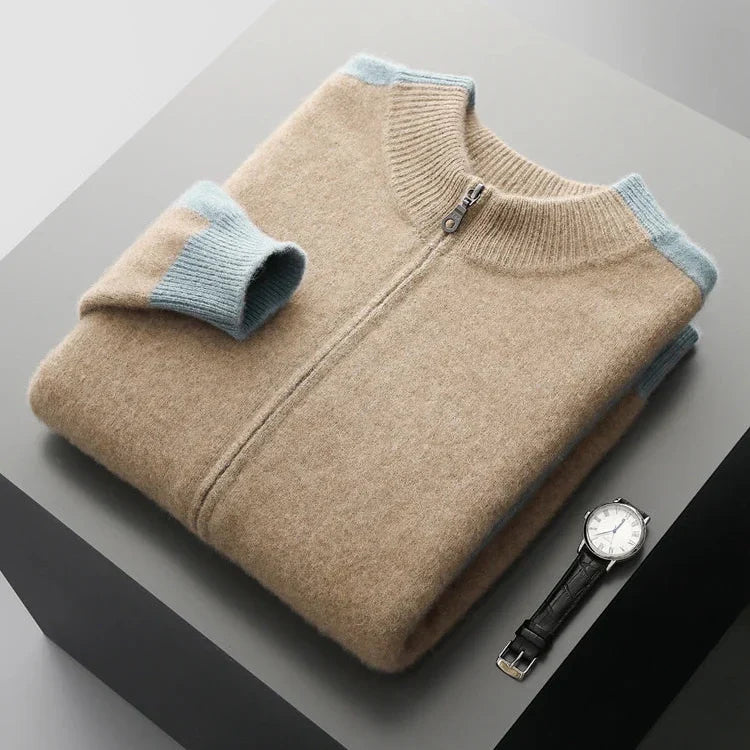 Merino Wool Zip Jacket