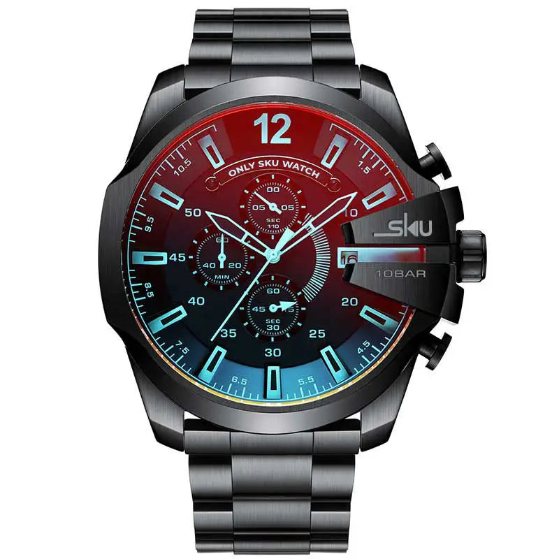 Vintage-Style Quartz Wristwatch