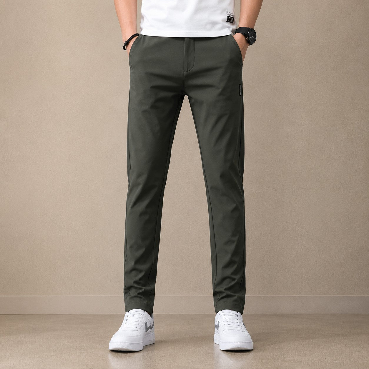 Men's Ice Silk Straight Leg