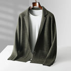 Merino Wool V-Neck Jacket