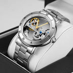 Golden Bridge Skeleton Watch