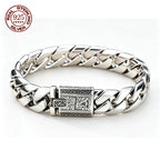 Antique Engraved Clasp Chain