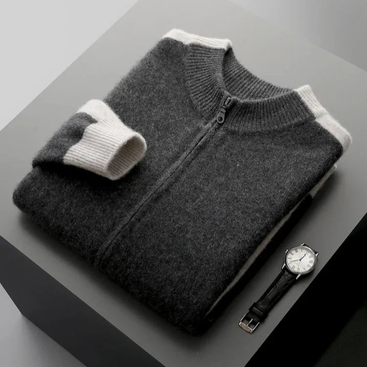 Merino Wool Zip Jacket