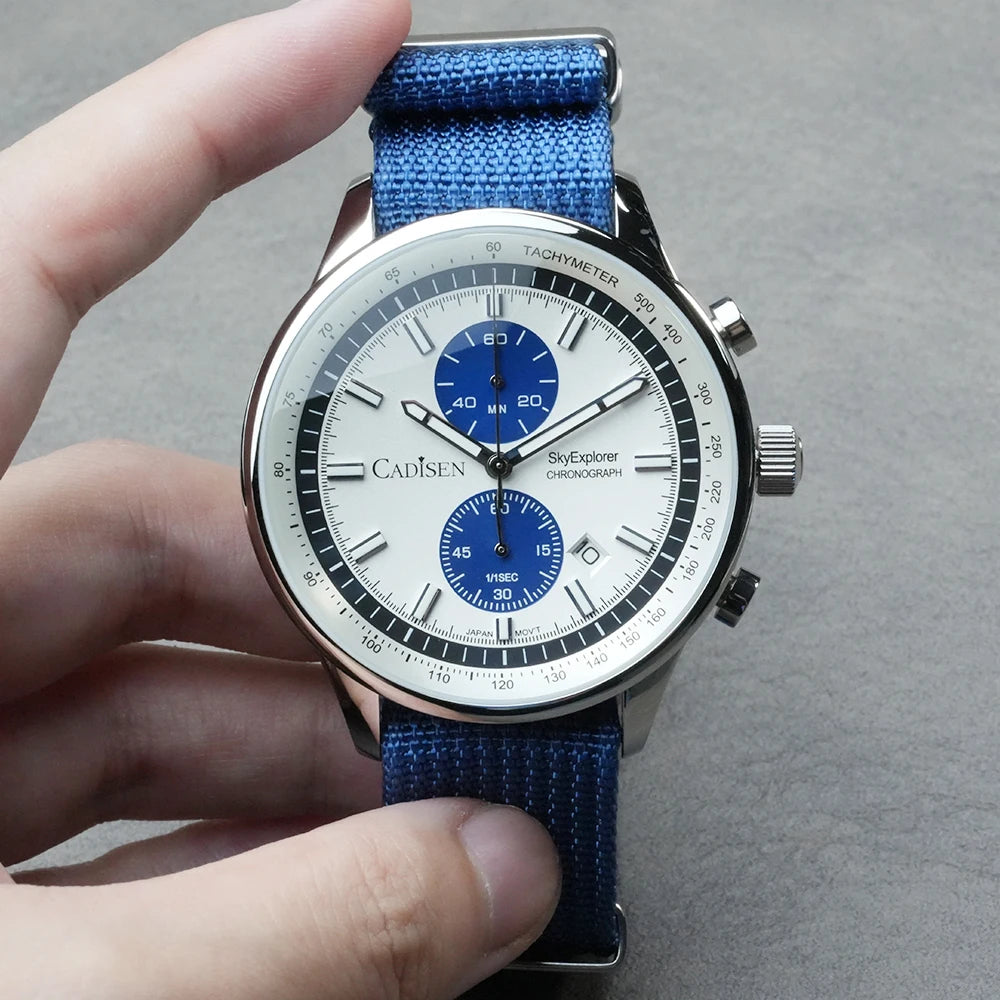 Canvas Strap Luxury Watch