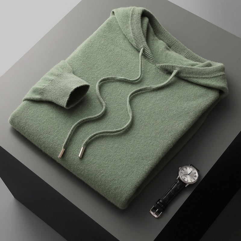 Merino Hooded Sweatshirt