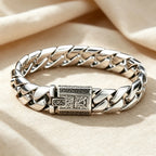 Antique Engraved Clasp Chain