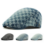 Cotton Flat Peaked Beret