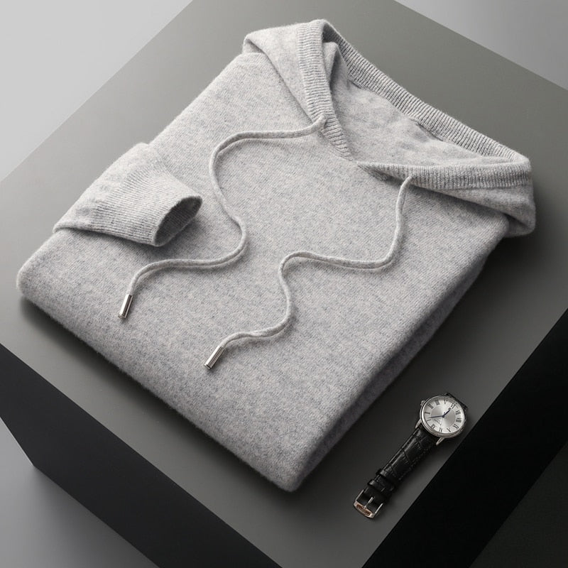 Merino Hooded Sweatshirt