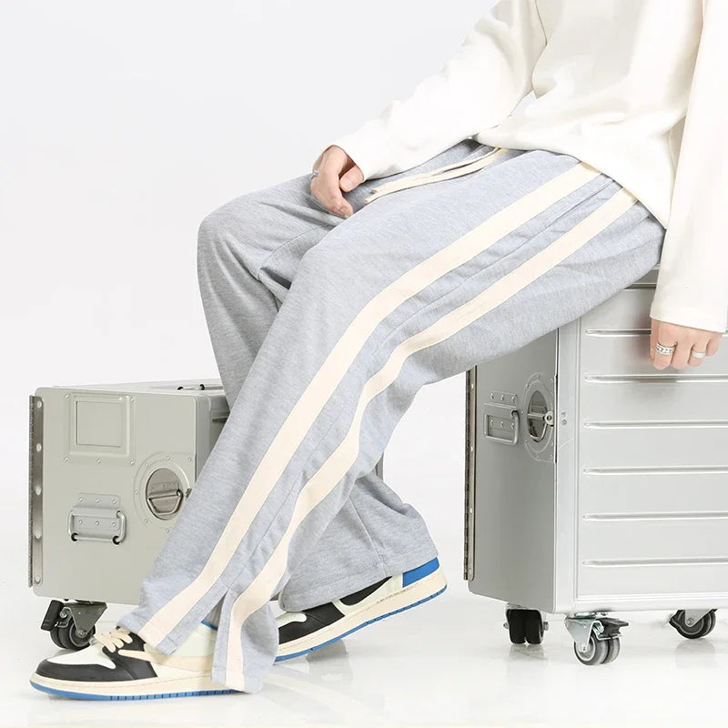 High Elastic Waistband Trousers