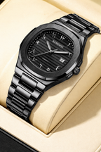 Luminous Luxury Quartz Watch