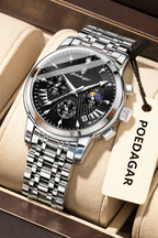 Tactical Stainless Steel Wristwatch