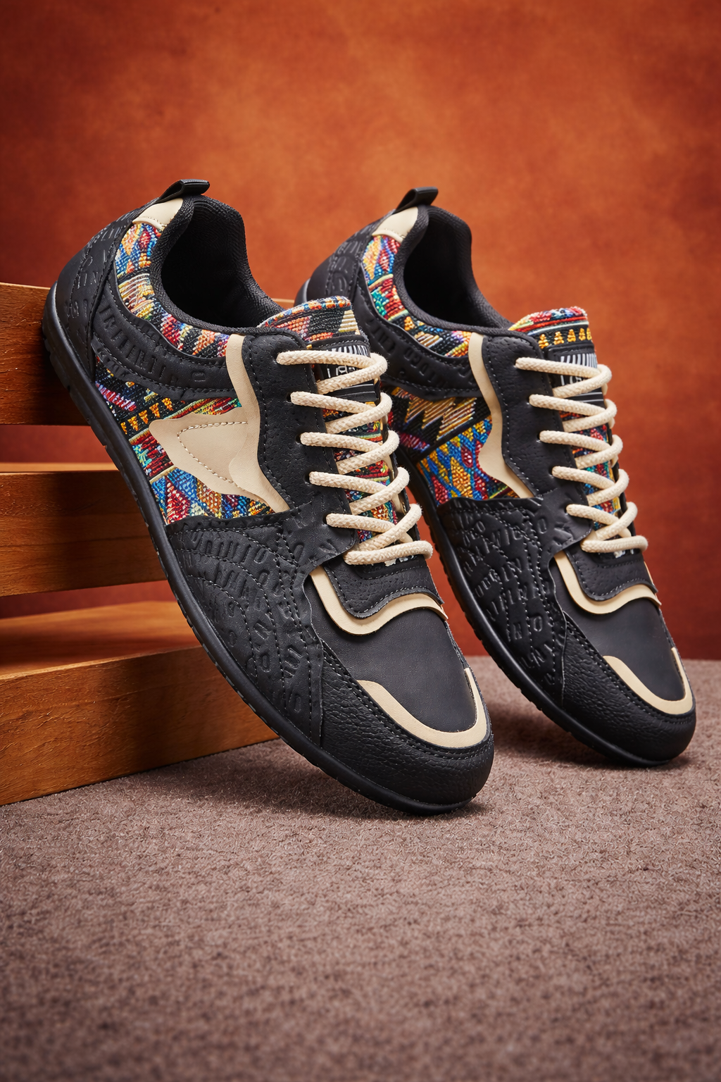 Retro Vintage Trainer Sneakers