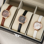 Fine Leather Strap Wristwatch