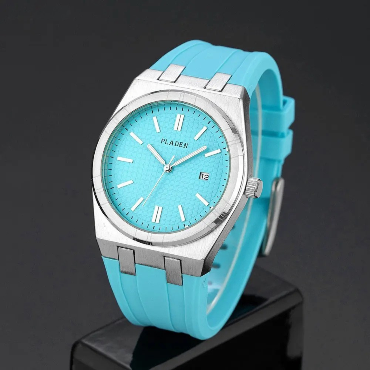 Silicone Strap Sports Watch