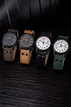Leather Strap Casual Watch