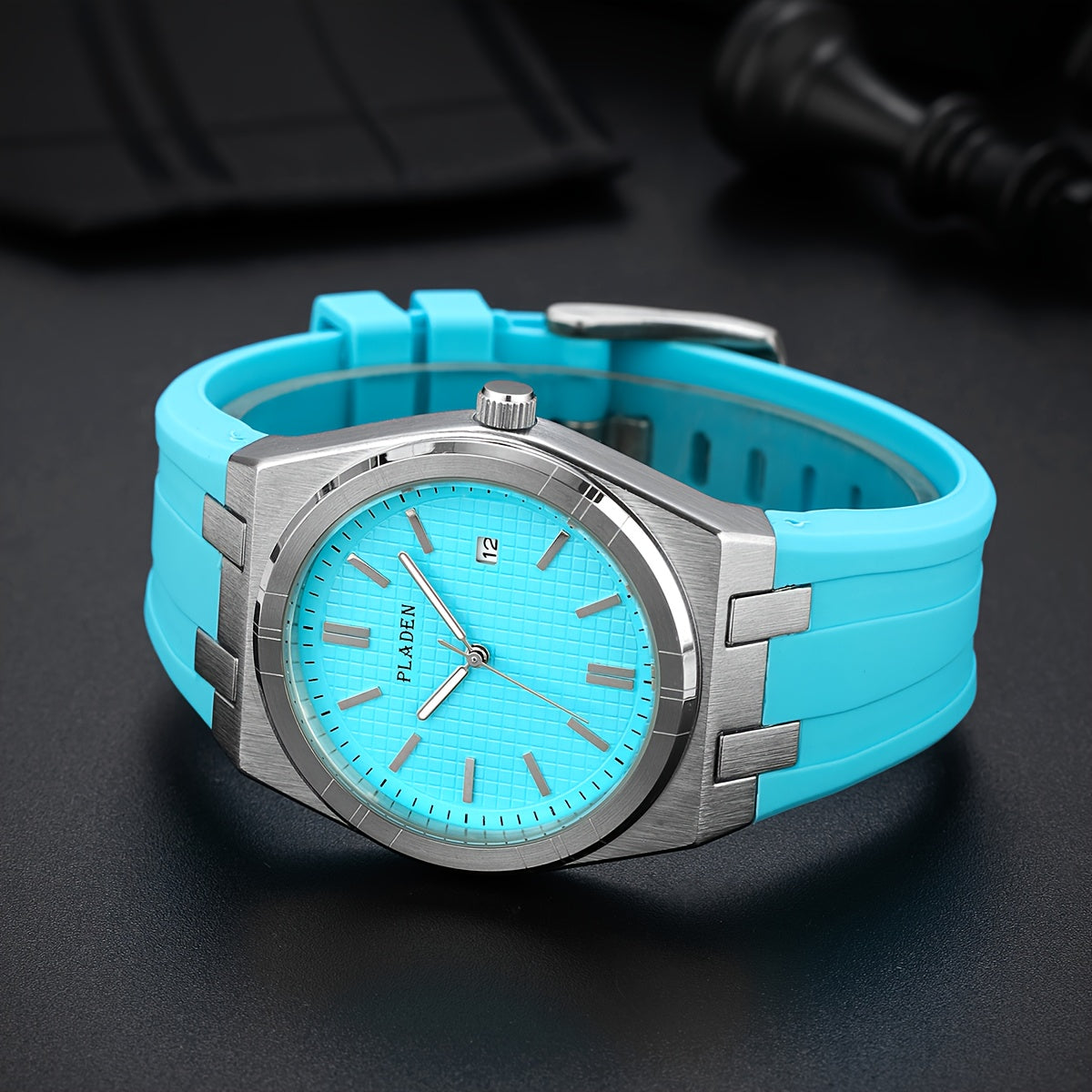 Silicone Strap Sports Watch