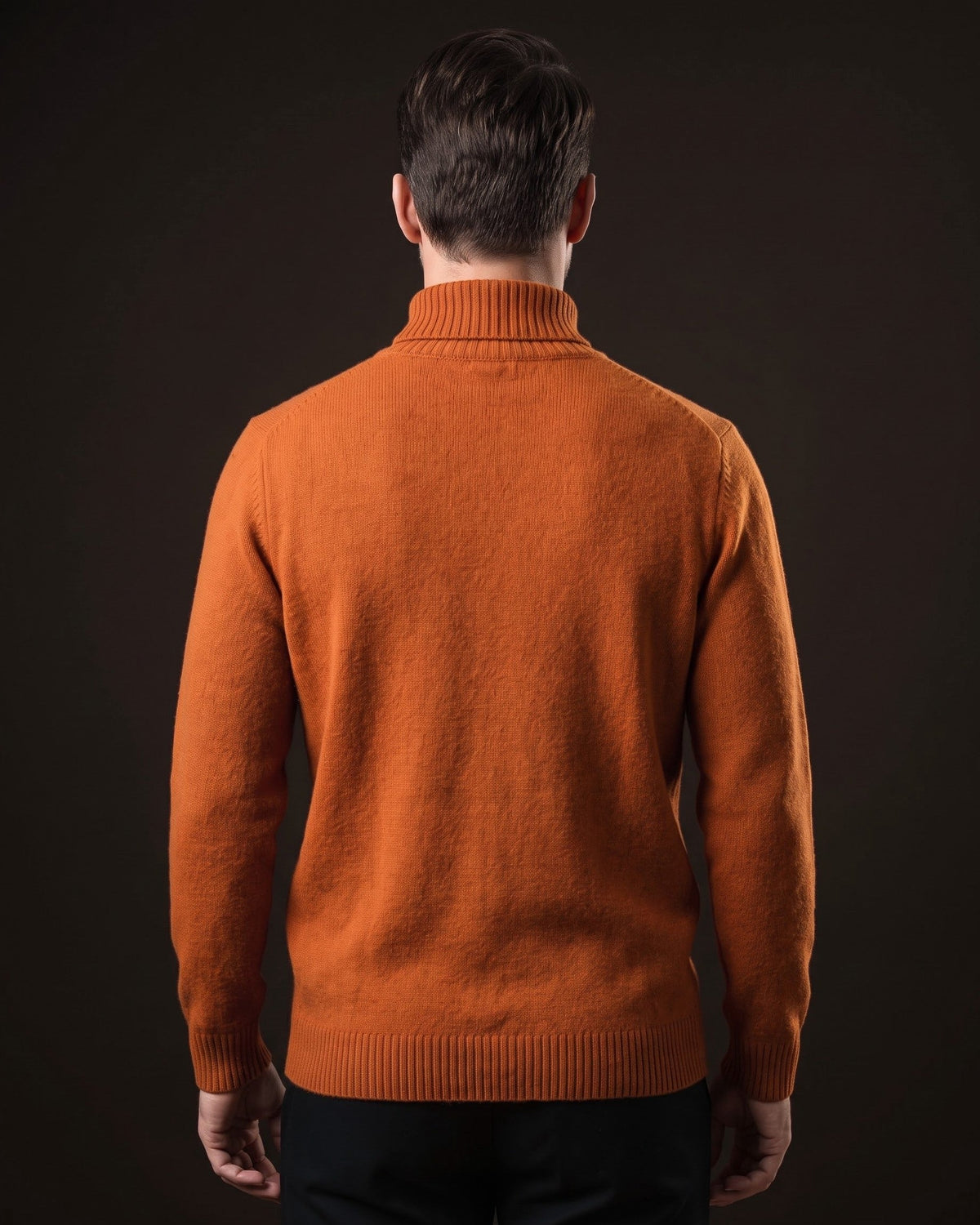 Wool Thick Turtleneck Pullover
