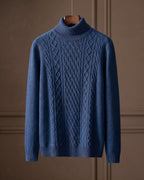 Wool Thick Turtleneck Pullover