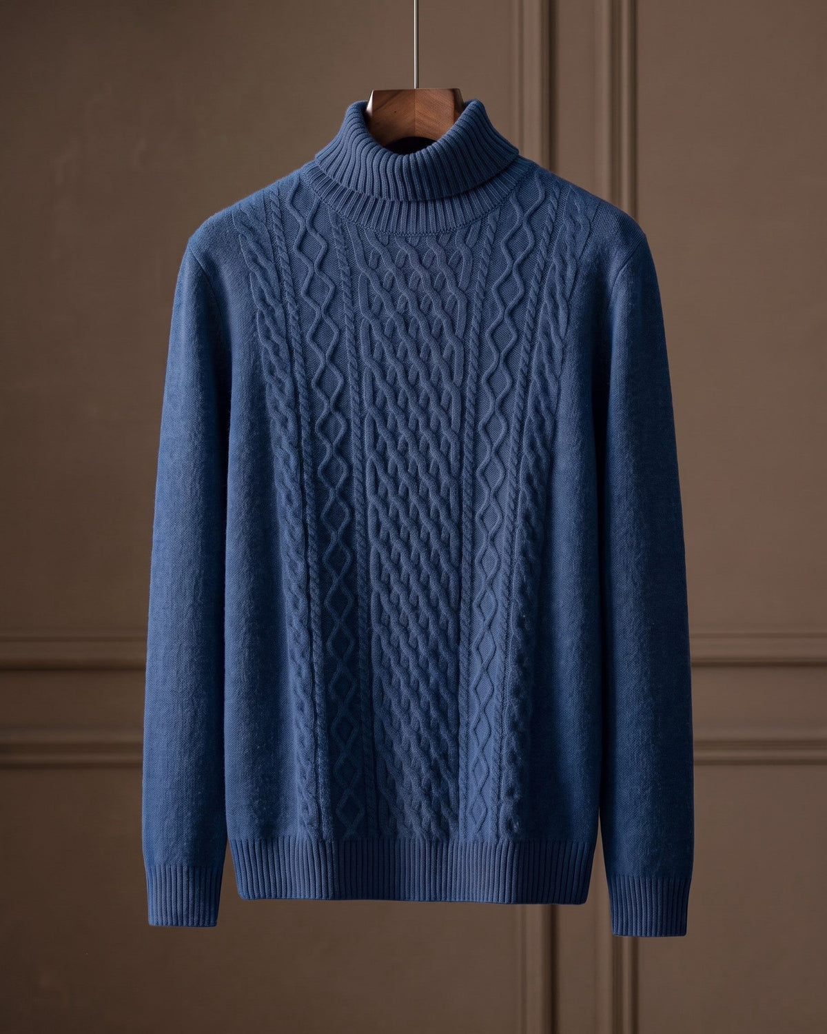 Wool Thick Turtleneck Pullover