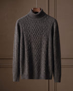 Wool Thick Turtleneck Pullover