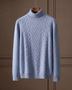 Wool Thick Turtleneck Pullover