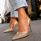 Pointed Toe Slingback Sandals