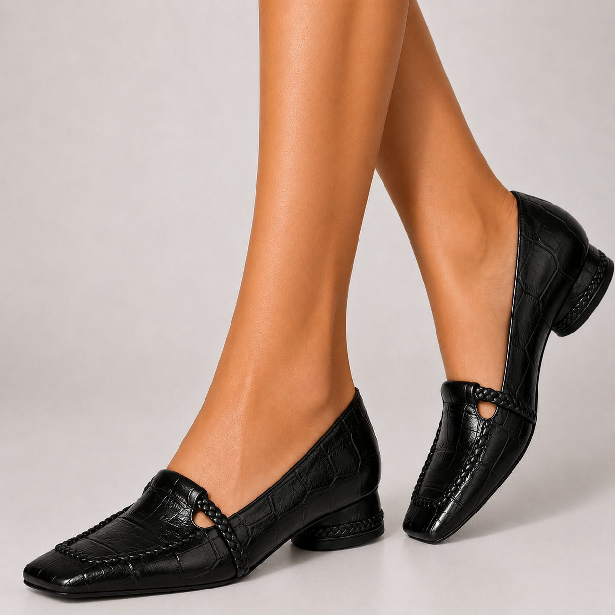 Premium Sheepskin Square Toe