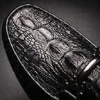 Men's Crocodile Slip-On Loafers