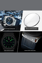 Silicone Strap Quartz Watch