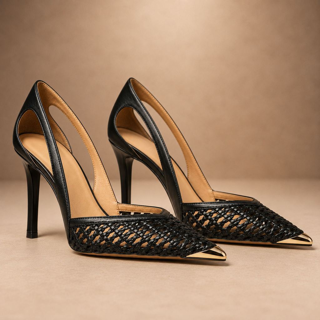 Pointed Toe Slingback Sandals