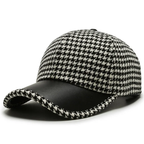 Vintage Plaid Baseball Cap