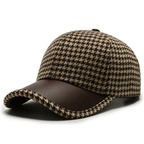 Vintage Plaid Baseball Cap