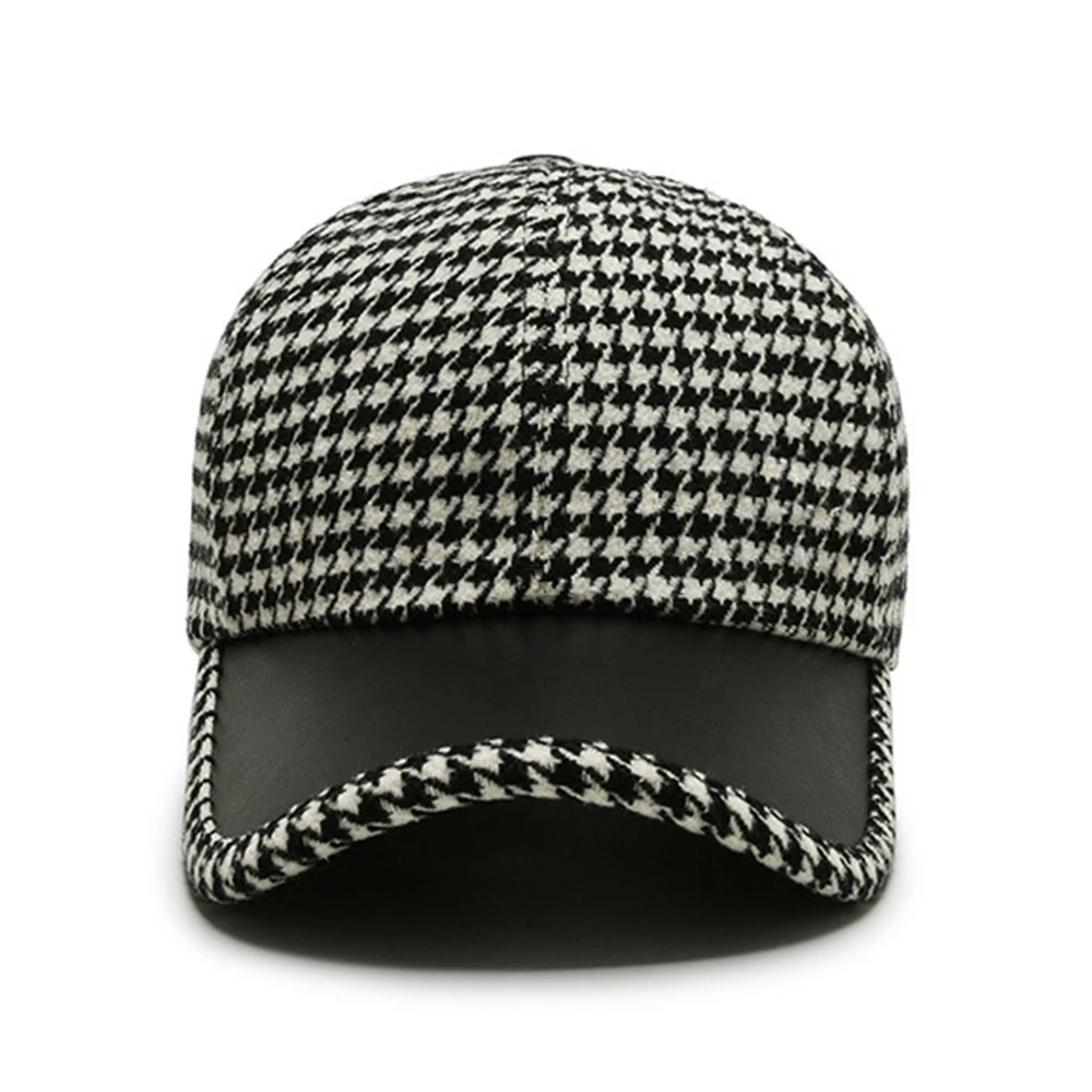 Vintage Plaid Baseball Cap