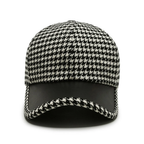 Vintage Plaid Baseball Cap