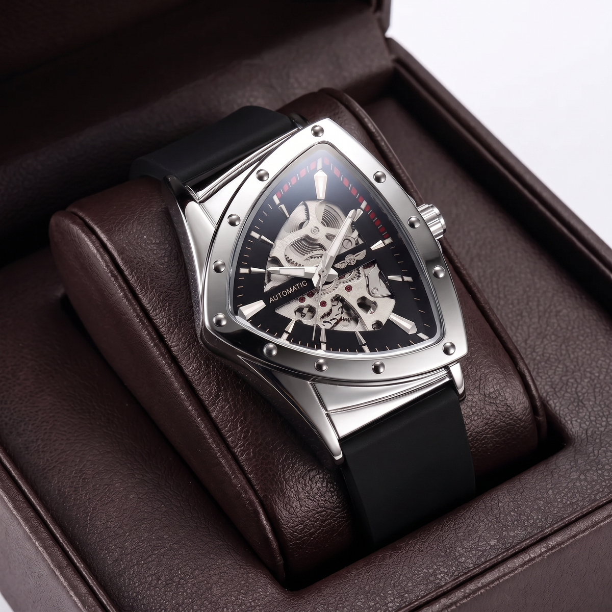 Triangle Skeleton Automatic Watch