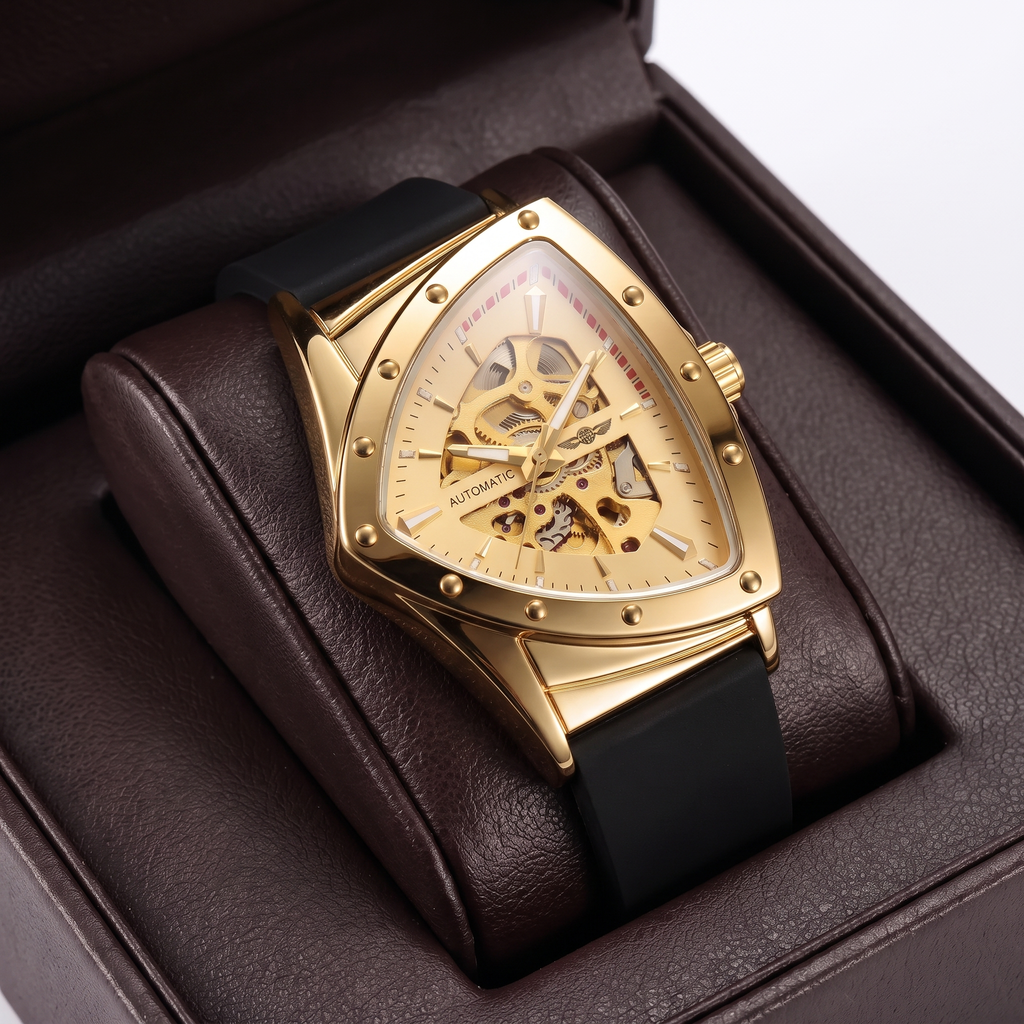 Triangle Skeleton Automatic Watch