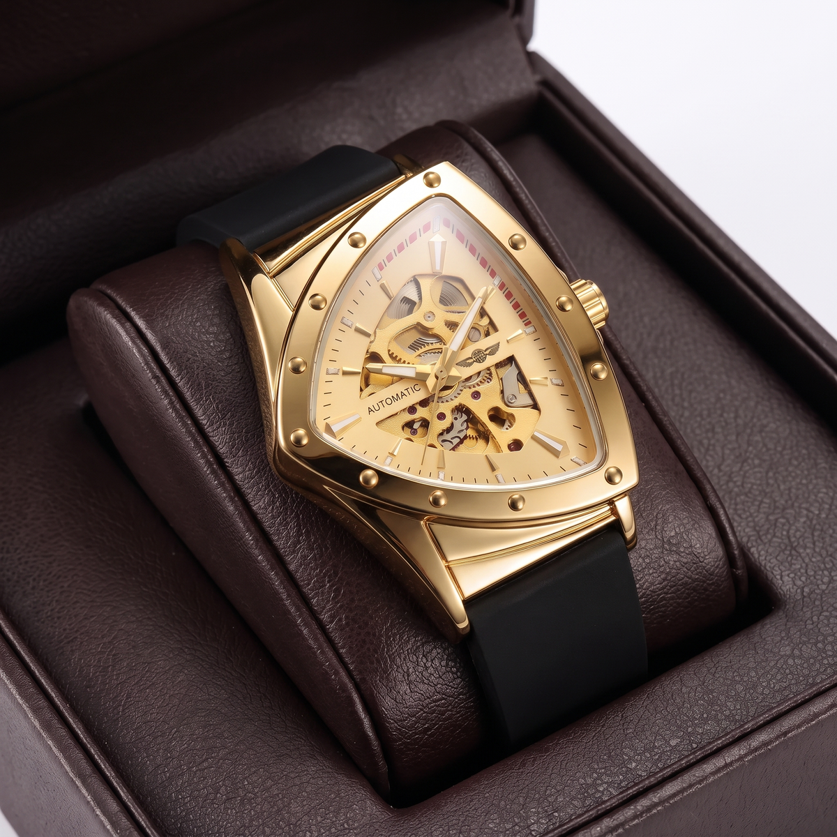 Triangle Skeleton Automatic Watch