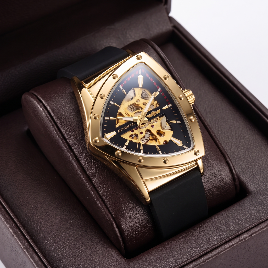 Triangle Skeleton Automatic Watch