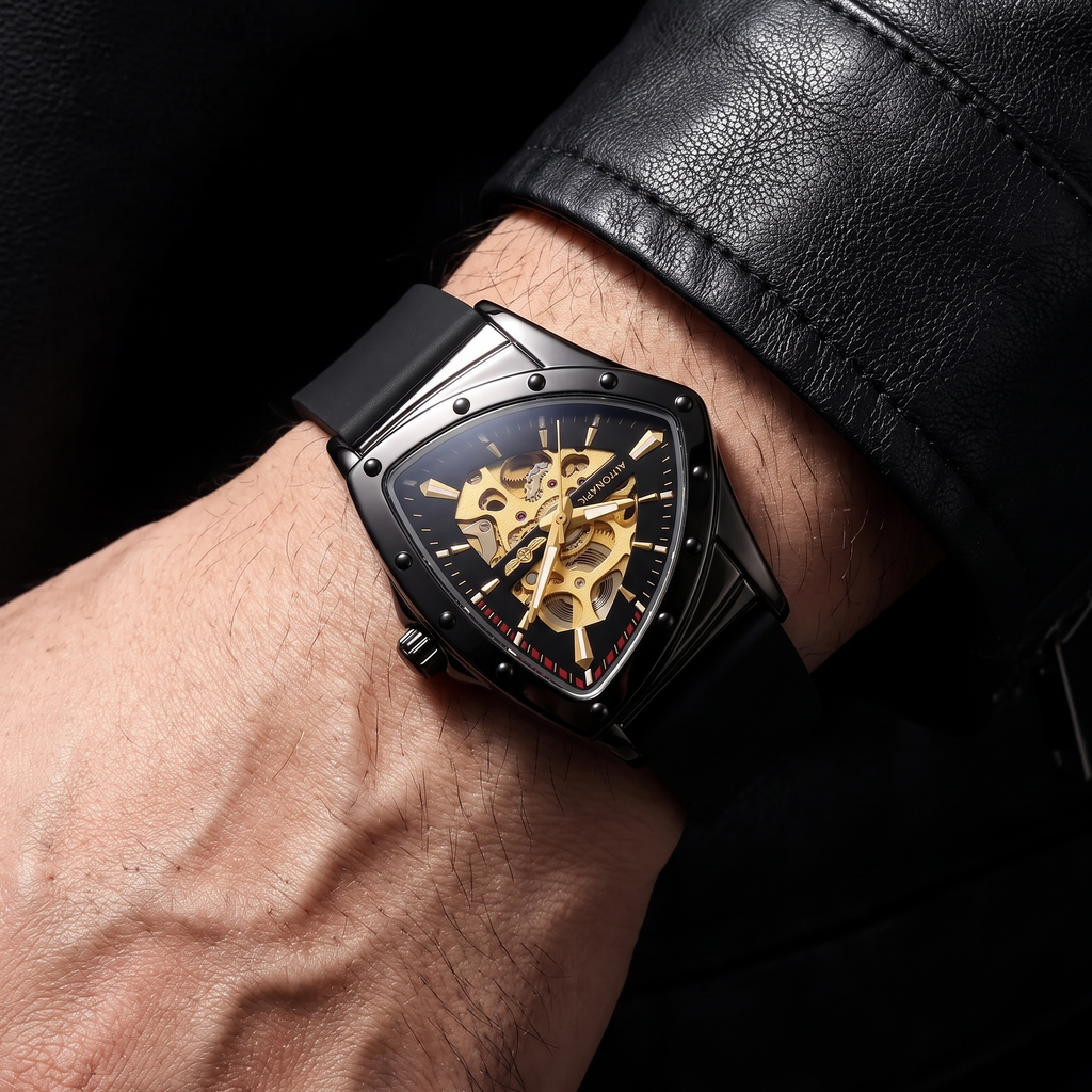Triangle Skeleton Automatic Watch