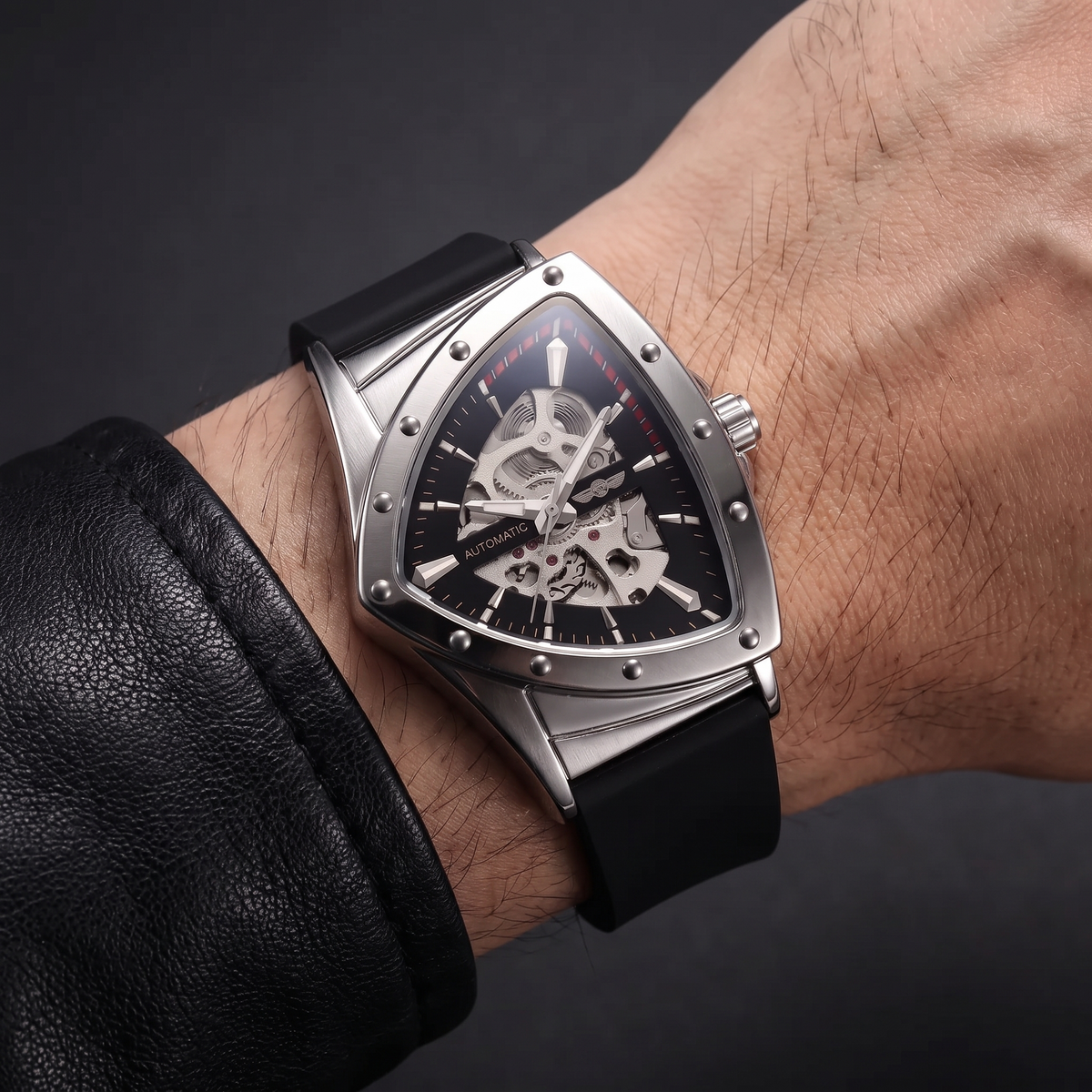 Triangle Skeleton Automatic Watch