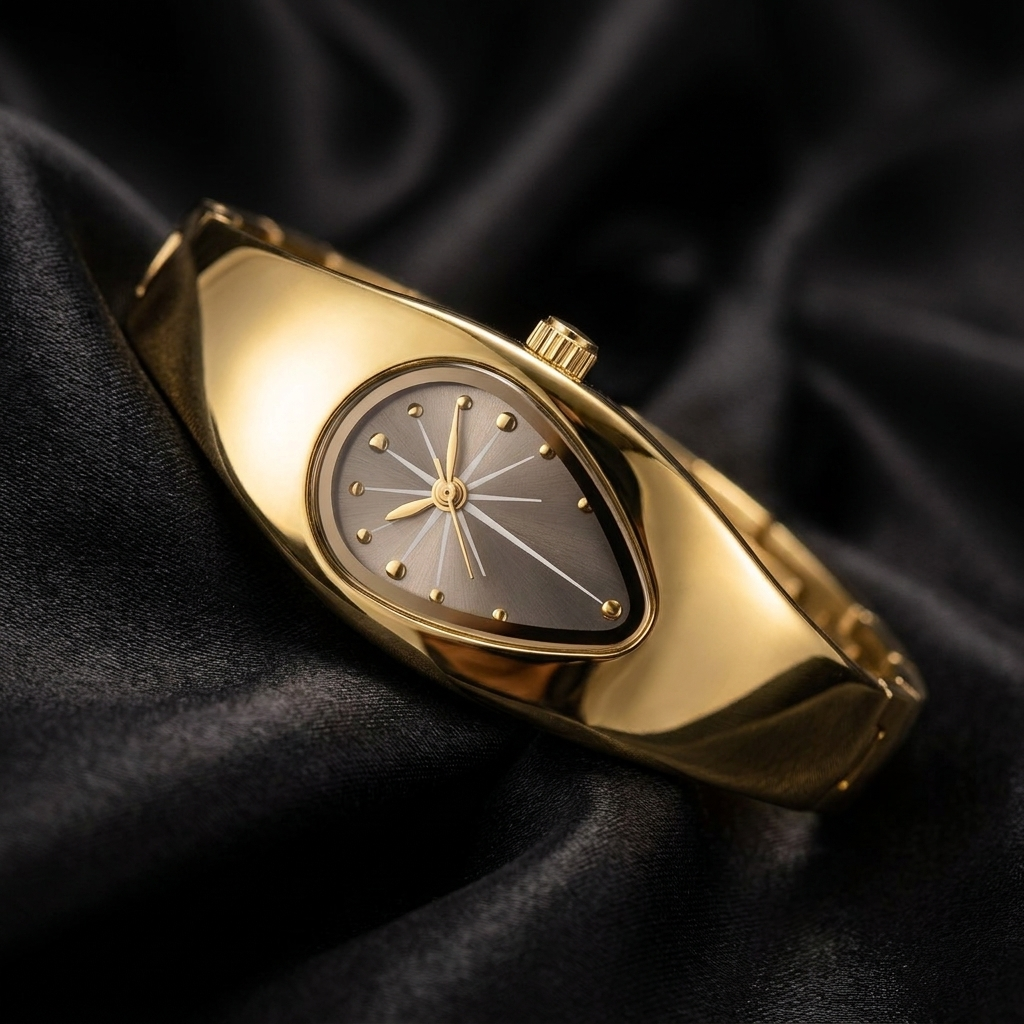 Vintage Steel Bracelet Watch