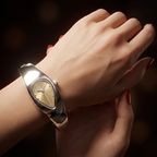 Vintage Steel Bracelet Watch