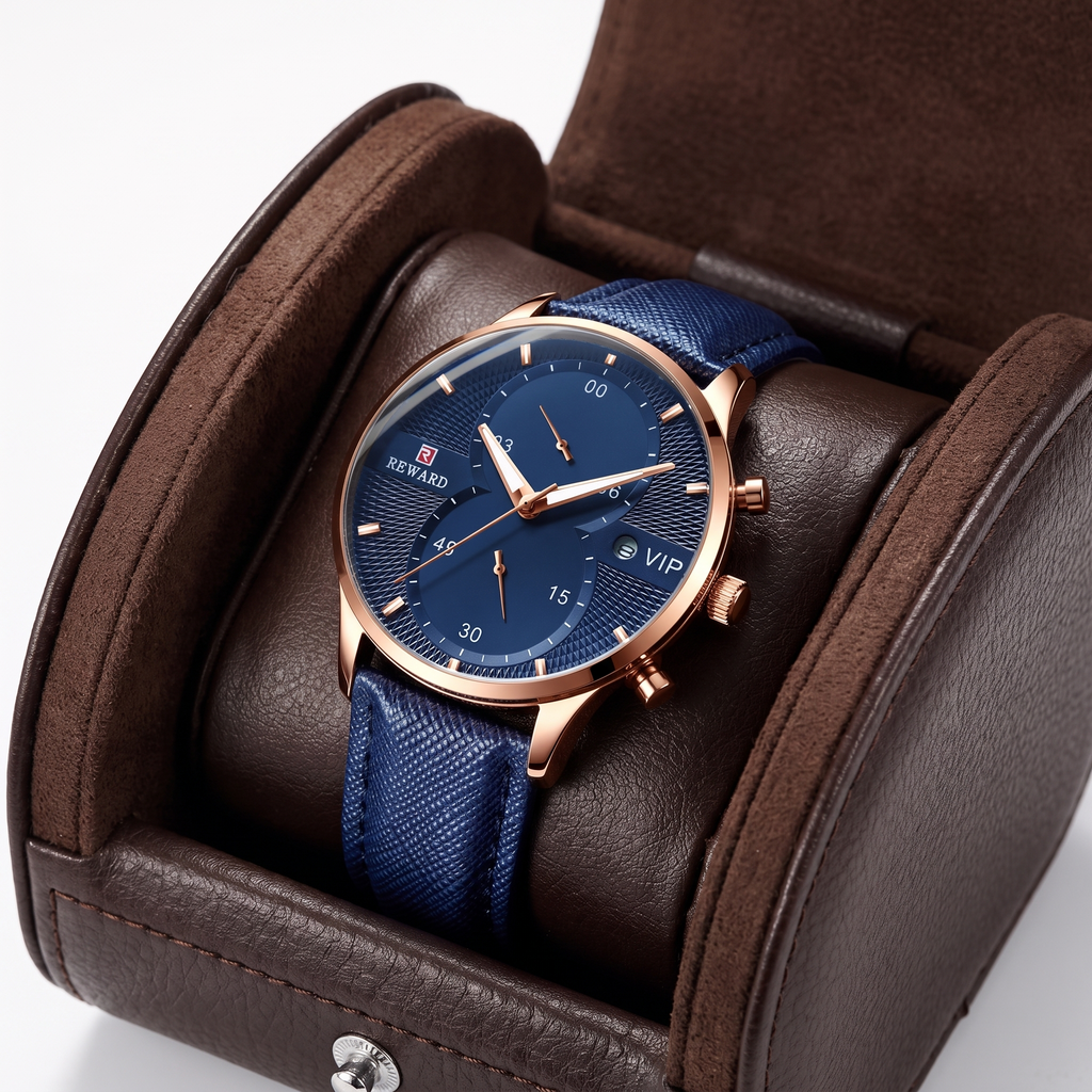 Classic Chronograph Wrist Watch