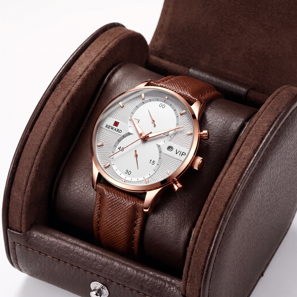 Classic Chronograph Wrist Watch
