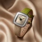 Luxury Leather Buckle Watch