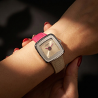 Luxury Leather Buckle Watch
