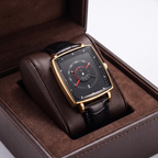 Men's Square Leather Watch