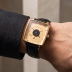 Men's Square Leather Watch