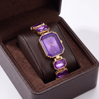 Women's Rhinestone Square Dial